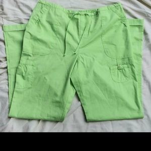 White Cross Scrub Pants MEDIUM
